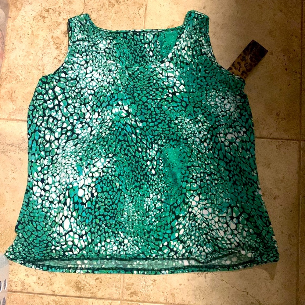 Swim tankini top PLUS